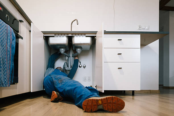 Professional Plumbing technician working in Union Pier, MI